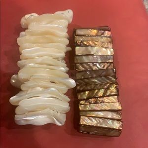 ✌🏽Beautiful Stretch 🏖Sea Shell bangle bracelet